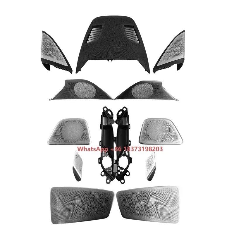 

HYD Speaker Cover with 13 Ambient Light Instrument Panel Covers, Suitable for 5 Series G30 G38 Cars 525 528 530