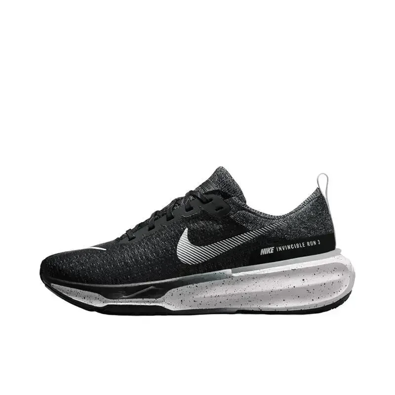Nike ZoomX Invincible Run Flyknit 3 Triplo Preto Amortecimento Resistente ao Desgaste Moda Retro Homens Mulheres Tênis de Corrida DR2615-005