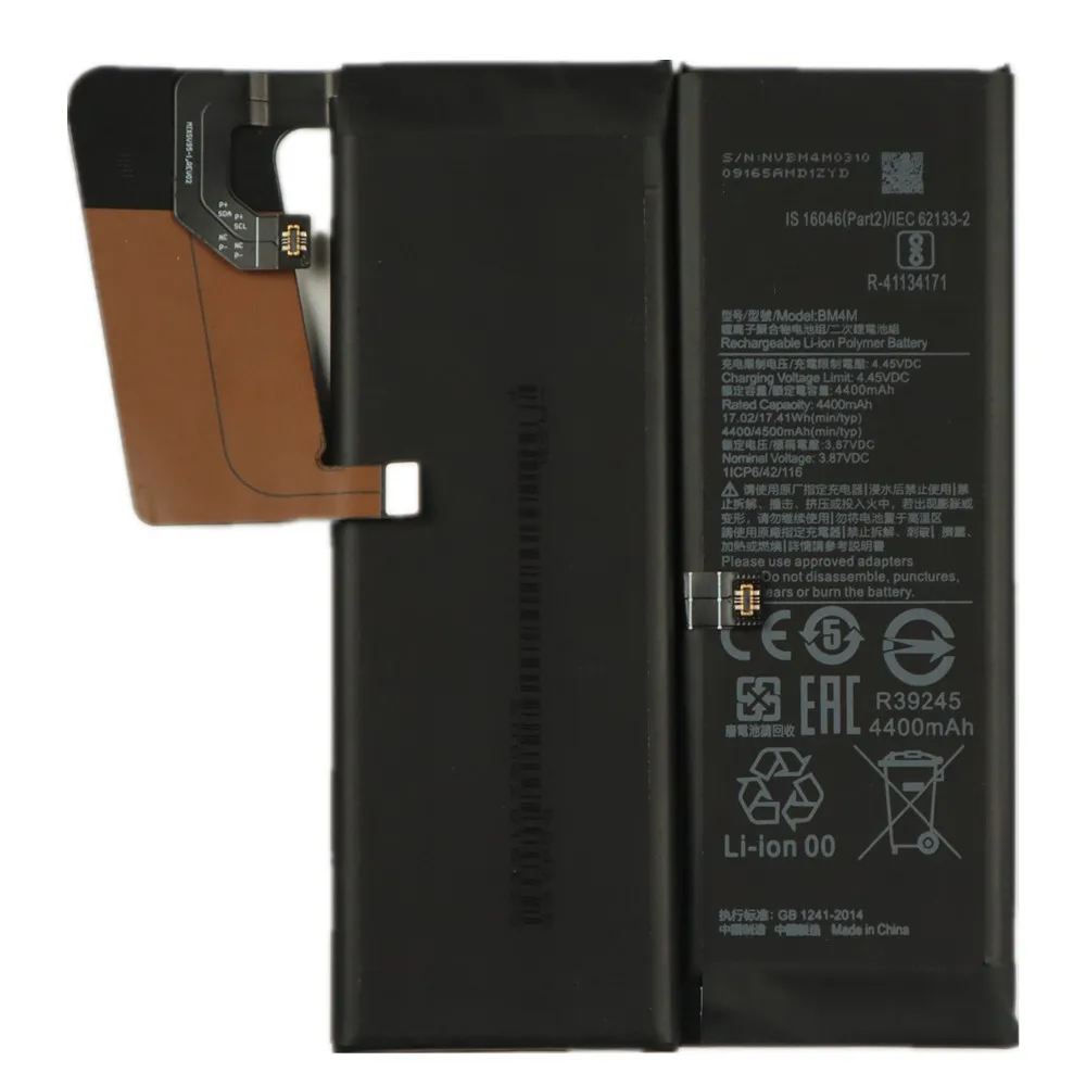 BM4M BM4N Battery For Xiaomi Mi 10 Pro Mi10 Pro 5G Version Phone Batteries Fast Shipping + Free Tools