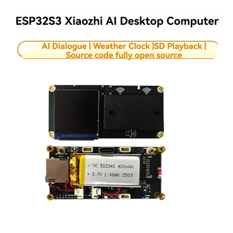L52A-1.3 Polegada display lcd desktop para deepseek xiaozhi ai voz chat robô ESP32-S3 placa de desenvolvimento wifi estação meteorológica