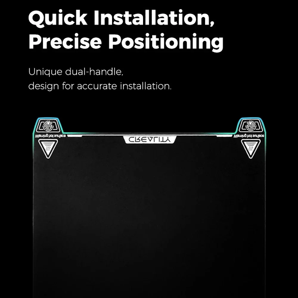 Creality K2 Plus แผ่นสร้างเรซินอีพ็อกซี่ความเรียบสูงและการยึดเกาะแพลตฟอร์มการพิมพ์สําหรับเครื่องพิมพ์ 3D K2 Plus