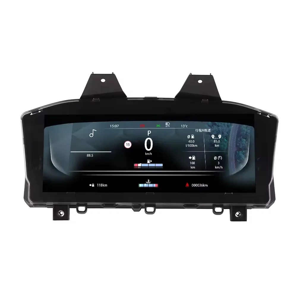 For Linux Car LCD Dashboard Panel Virtual hot CockPit Speedometer Land Range Rover Digital Cluster instrument