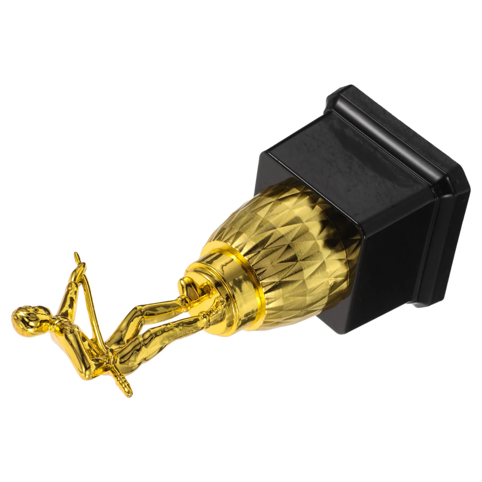 

Plastic Gold Snooker Trophy Cup 3D Billiard Player Statue Champion Award Trophy for Pool Table Tournament Sports Event Decor