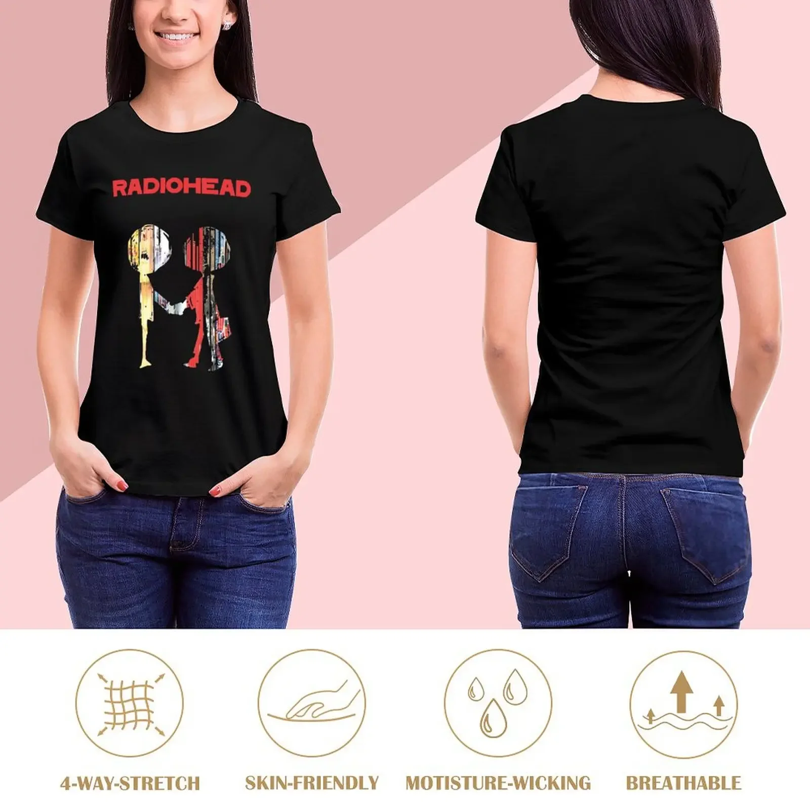 Radioheads T-Shirt Aesthetic clothing animal prinfor Short sleeve tee plus size tops clothes for woman