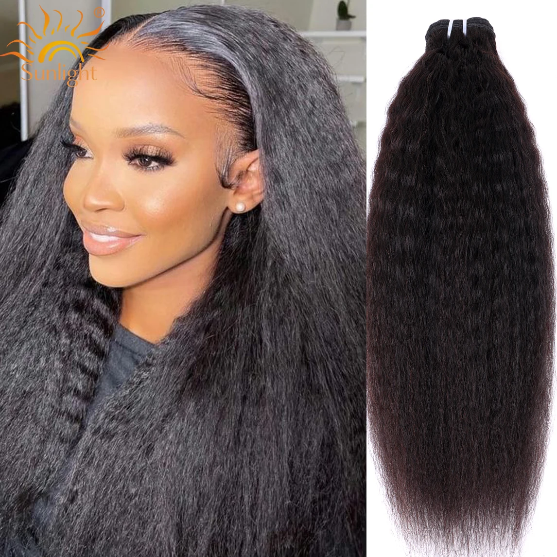 

Натуральные индийские волосы 12A, 32 дюйма, 100% человеческие, прямые, с эффектом Yaki, 3 пучка, необработанные, двойная трессировка, для плетения кос