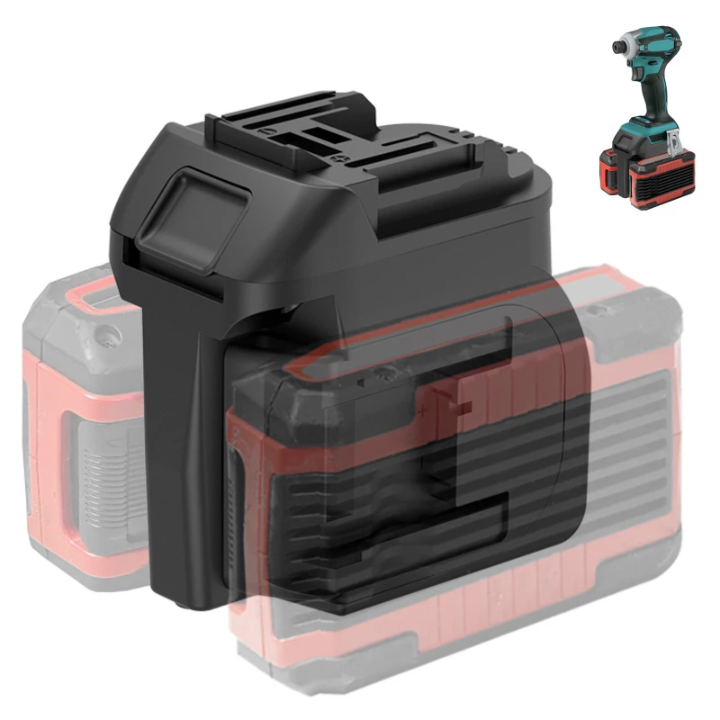 

EIN18MT 2 in 1 Battery Adapter for Ein-hell 2 Packs 18V Li-ion Batteries Converting To for Makita 18V Lithium Battery Power Tool