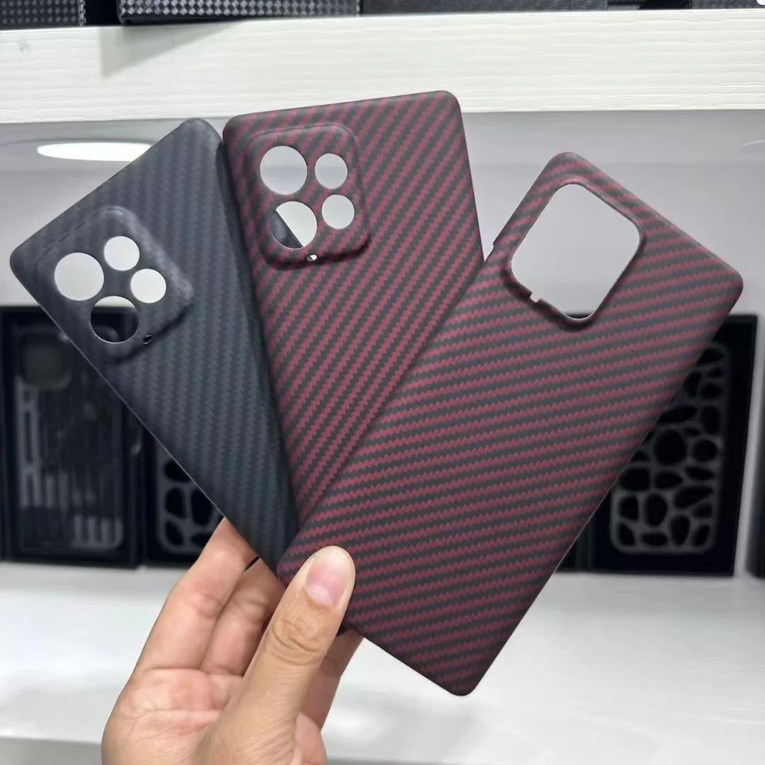 

Real Carbon Fiber Case for Motorola Moto X40 Case Ultra Thin Aramid Fiber Hard Cover for Motorola X40 Capa Funda