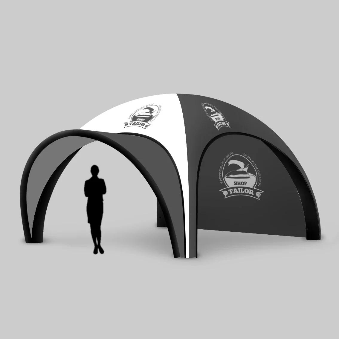 

Retardant Flame Outdoor Advertisement Cheap Store Dome Event Tent Advertising Inflatable Outdoor Event Air Inflatable Tent