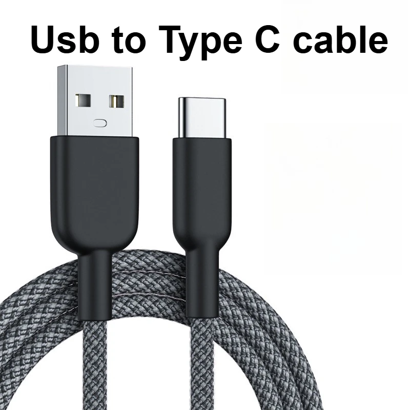 

Usb to TypeC mobile phone fast charging braided data cable USB charging cable suitable for iPhone Samsung Xiaomi Charging Cable