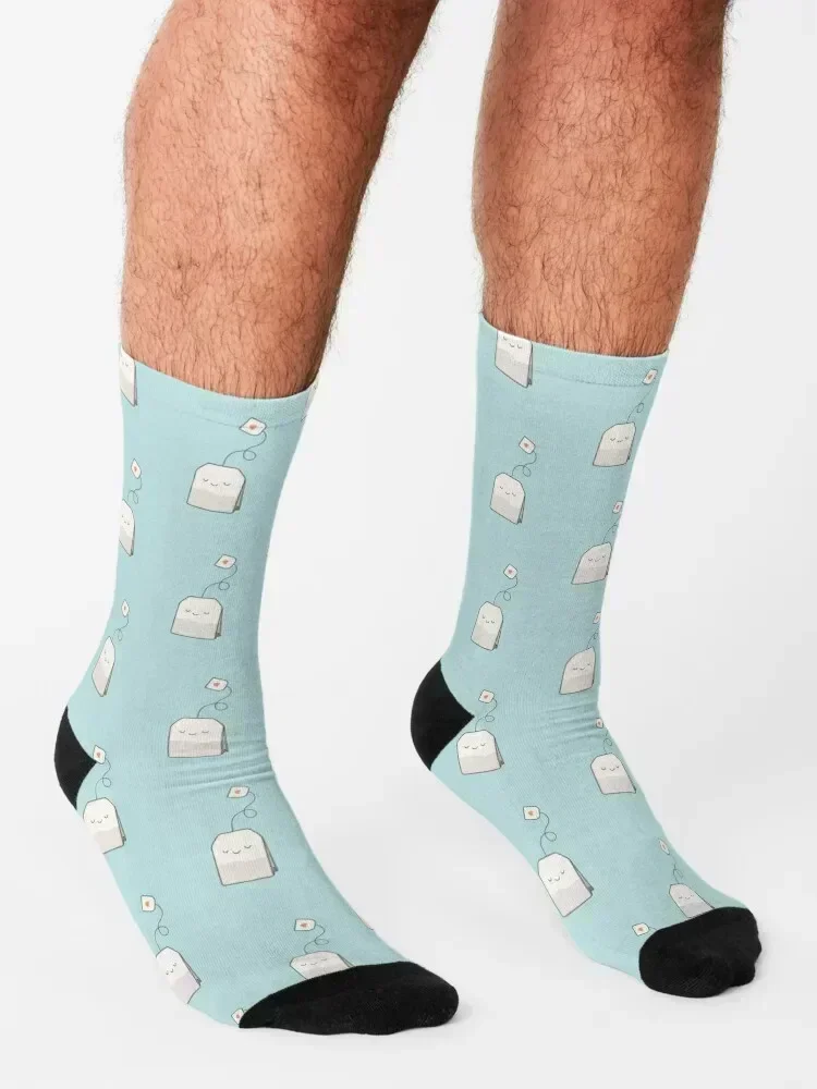 Tea time Socks luxury happy kawaii moving stockings Designer Man Socks Women's