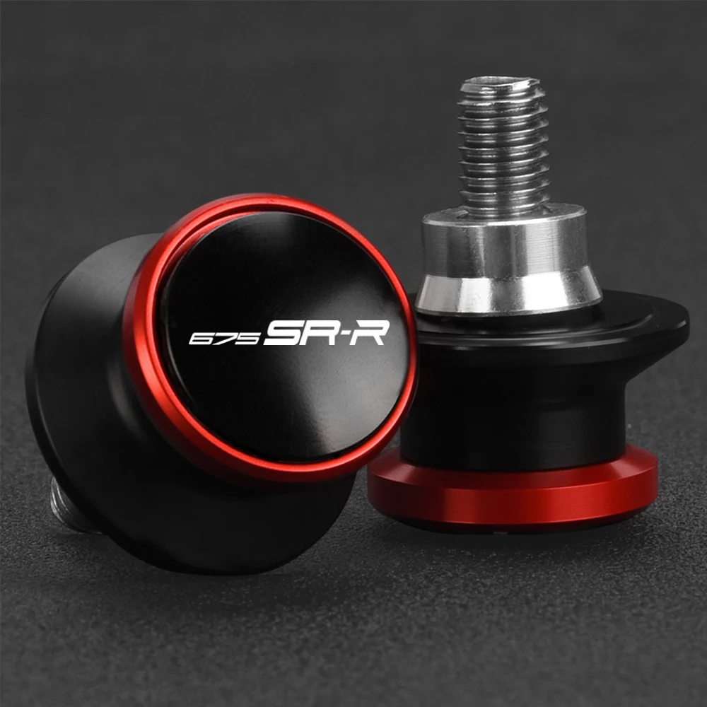 Für CFMOTO CF MOTO 675SRR 675 SR-R 675 SRR 675 2024 2025 Motorräder Zubehör 10 MM Schwinge Spulen Hinten Ständer schrauben Sliders