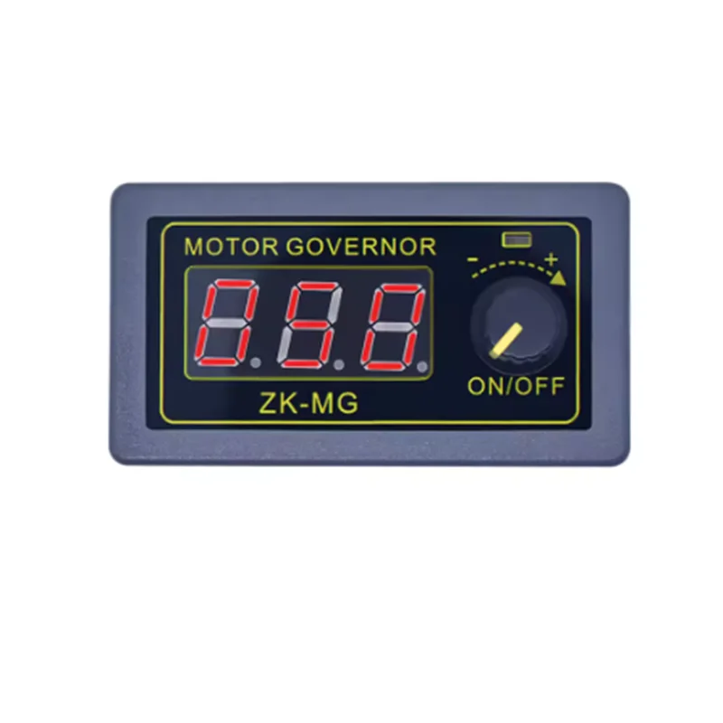 ZK-MG Motor Governor PWM Adjustable Speed Control Module 5V 12 V24 MAX 15A Encoder Duty Radio Frequency Digital Display Energy