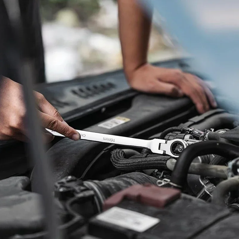 مفاتيح السقاطة مفتاح العزم اضافية طويلة فليكس رئيس تصعيد الشدات المفكات المرآب أدوات آلية للسيارات لدراجة السيارة