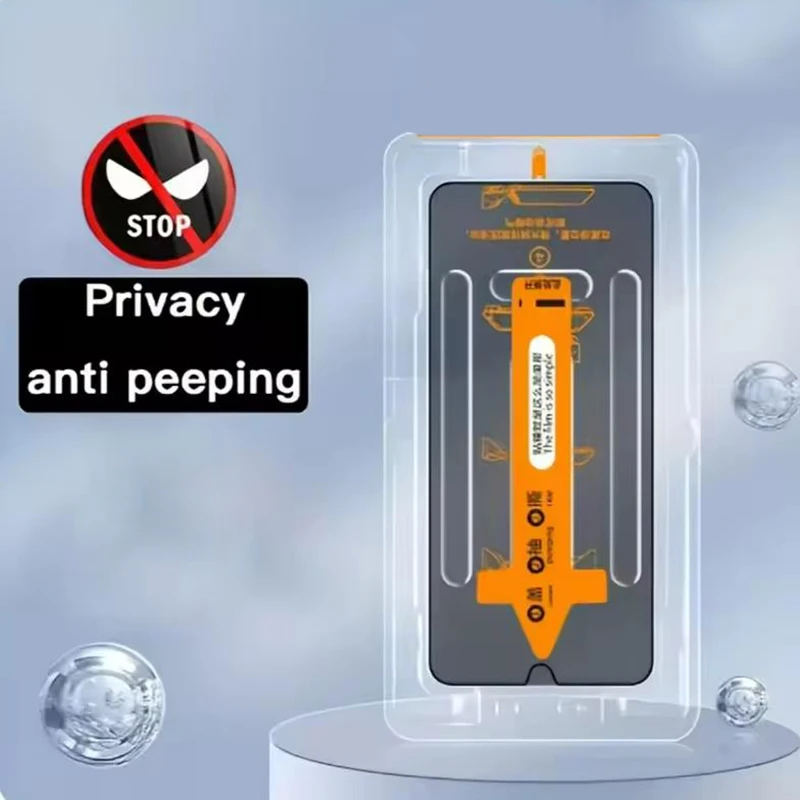 

Защитная пленка для экрана VIVO X300 X200 Pro X100 Ultra Anti Spy Peep закаленное стекло с установочным инструментом vivo x200 x300 Glass