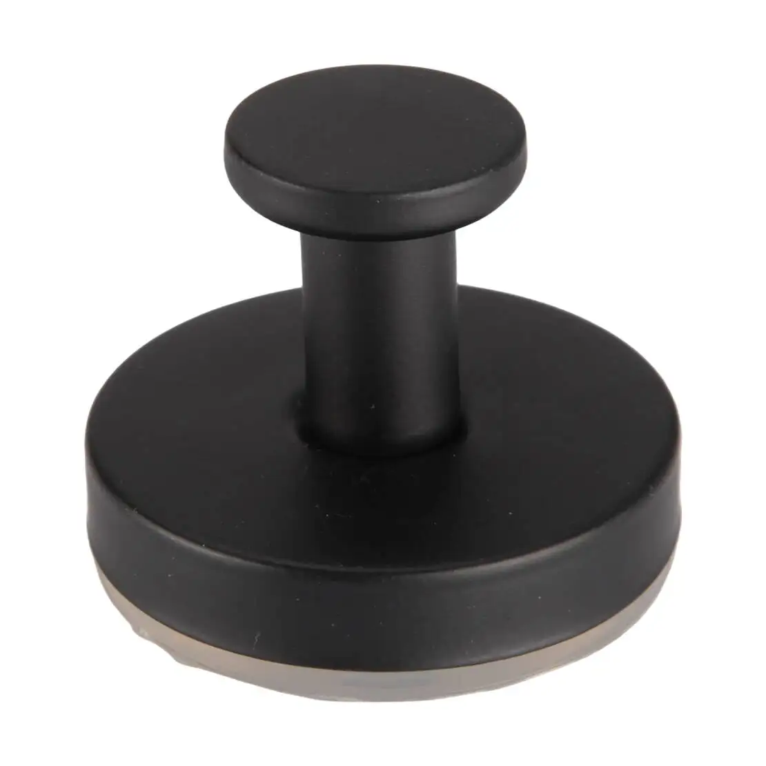2pcs Black Bathroom Stainless Steel Vacuum Suction Cup Hook Towel Holder Waterproof No-Drill view 3