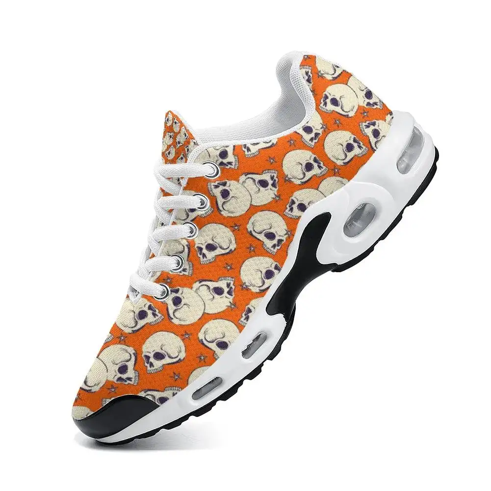 Colorful Butterfly Print Casual Air-Cushioned Breathable Mesh Upper Athletic Sneakers For Man And Woman Sport Shoes