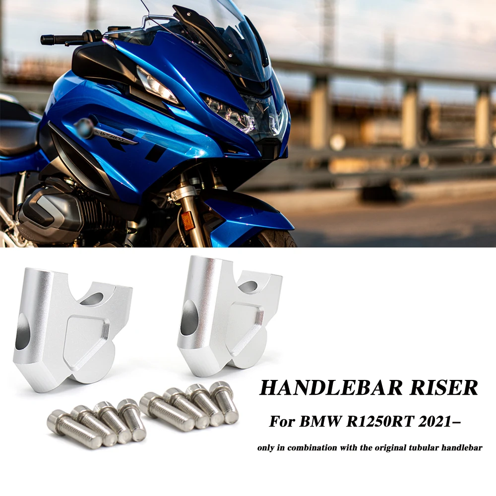 New 2021 2022 Motorcycle Accessories Handlebar Riser Bar Mount Handle Clamp For BMW R1250RT R 1250 RT R1250 RT r1250rt