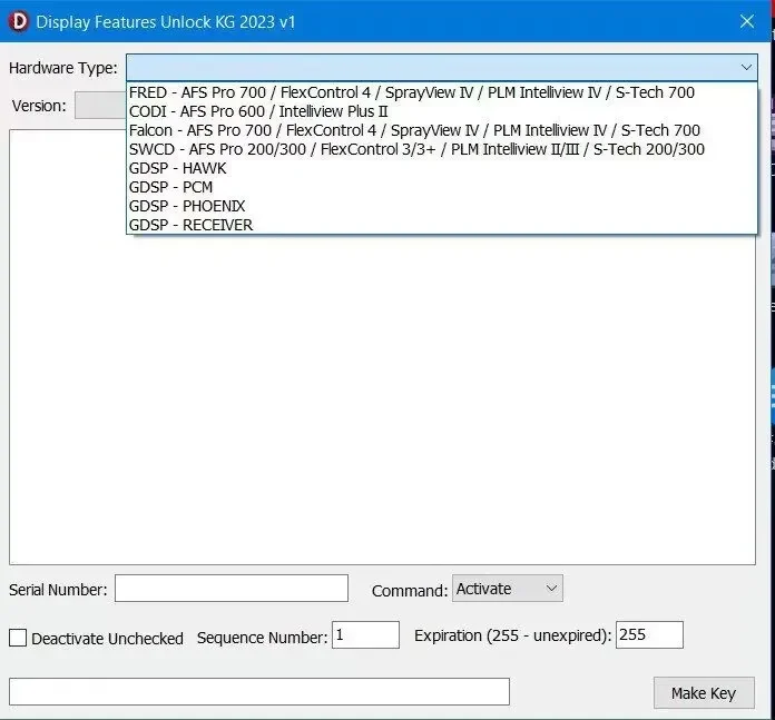 SpecDiag NEW EST Display Unlock Features KG For CNH