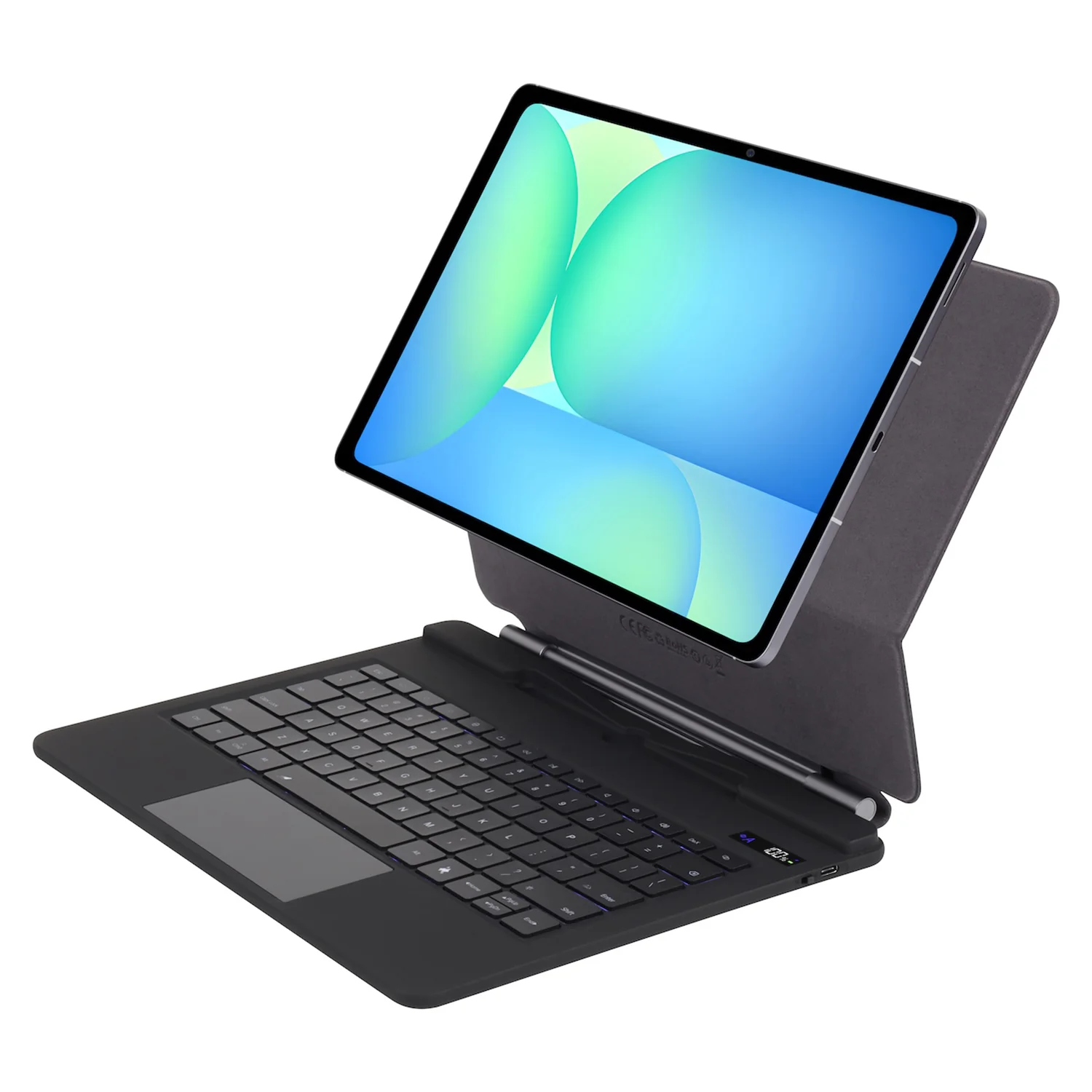 Magnetic Keyboard Leather Case For Samsung Galaxy Tab S10 FE Plus SM-X620 X626