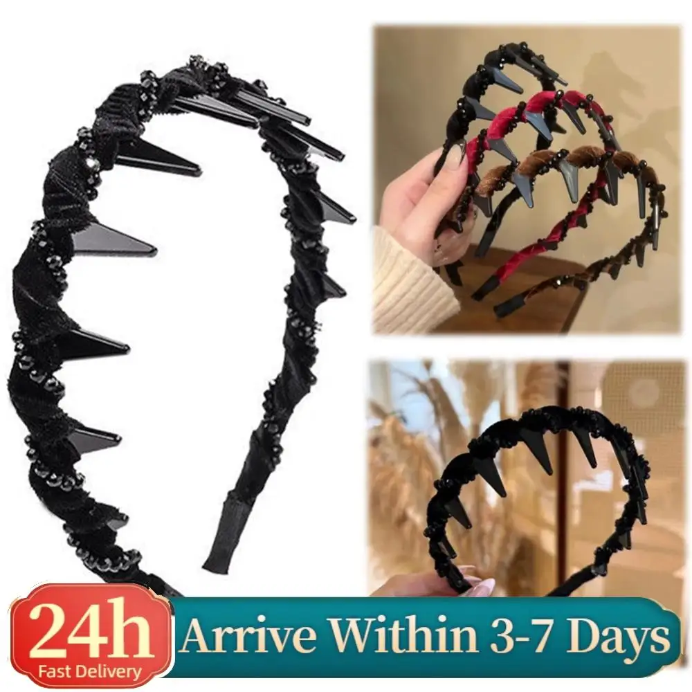 

Набор из 3 винтажных жемчужных ободков для волос: износостойкие, элегантные, волнистые, многофункциональные, с фиксацией для украшения волос, для женщин и девушек