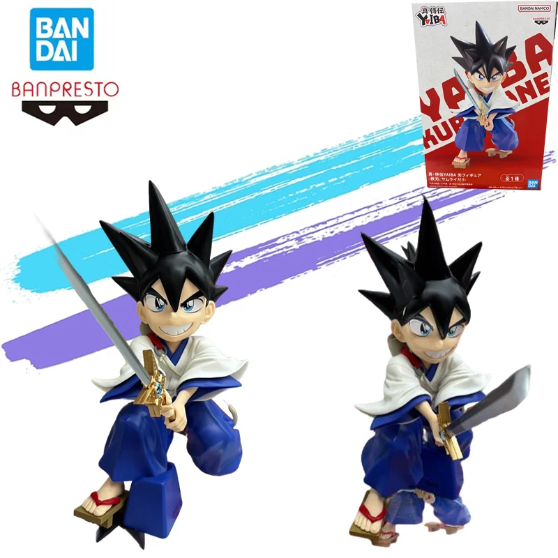

Original Bandai Banpresto True Samurai Legend Yaiba Iron Blade Cute Collectible Figure Birthday Gift Gift for Anime Fans Pvc Toy