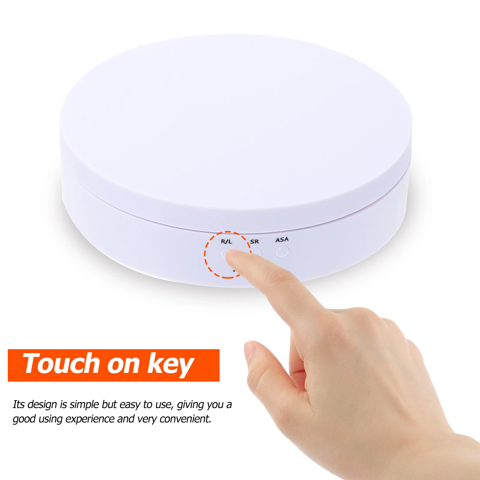 

1 Set Intelligent Automatic Rotating Stand For Jewelry Watch Phones Collectibles Strong Exquisite Workmanship Simple