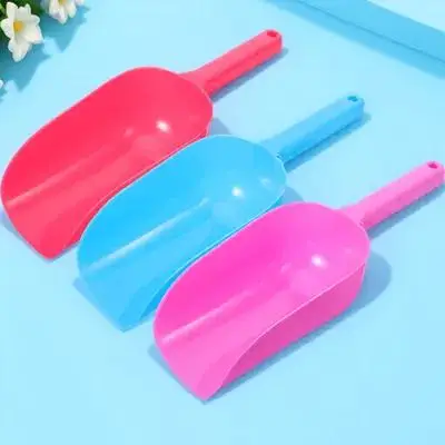 3Pcs Schnee Schaufeln Kunststoff Dicke Mini Sand Spaten Kinder Strand Sand Scoop Outdoor Aktivität Schnee Schaufel Kinder Strand Spielzeug