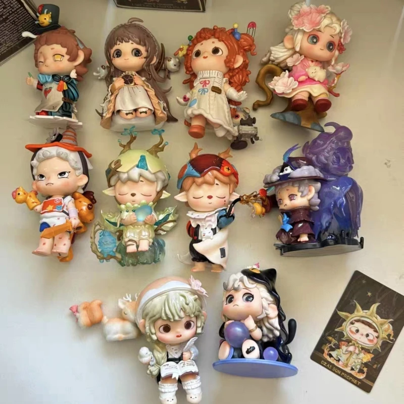 

Genuine Heyone Saving Miss Joy Series Mystery Box Figurine Joy Fufu Mimi Trendy Toys Decorative Ornaments Pvc Model Dolls Gift