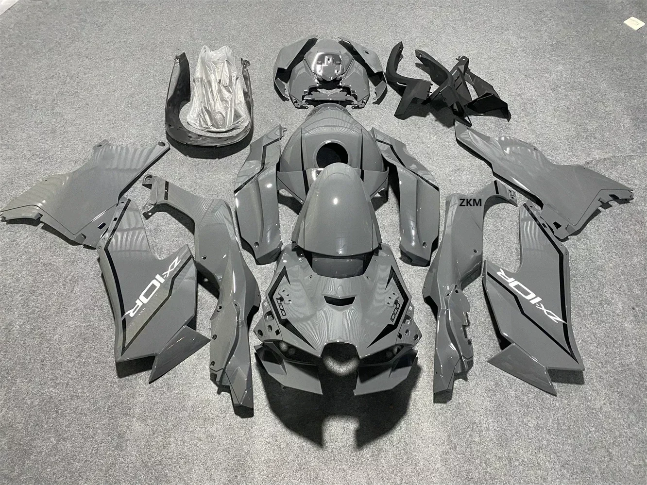 

Motorcycle Fairing kit for ZX-10R 21 22 23 years -10R 2021 2022 2023 Fairing gray motorcycle guard