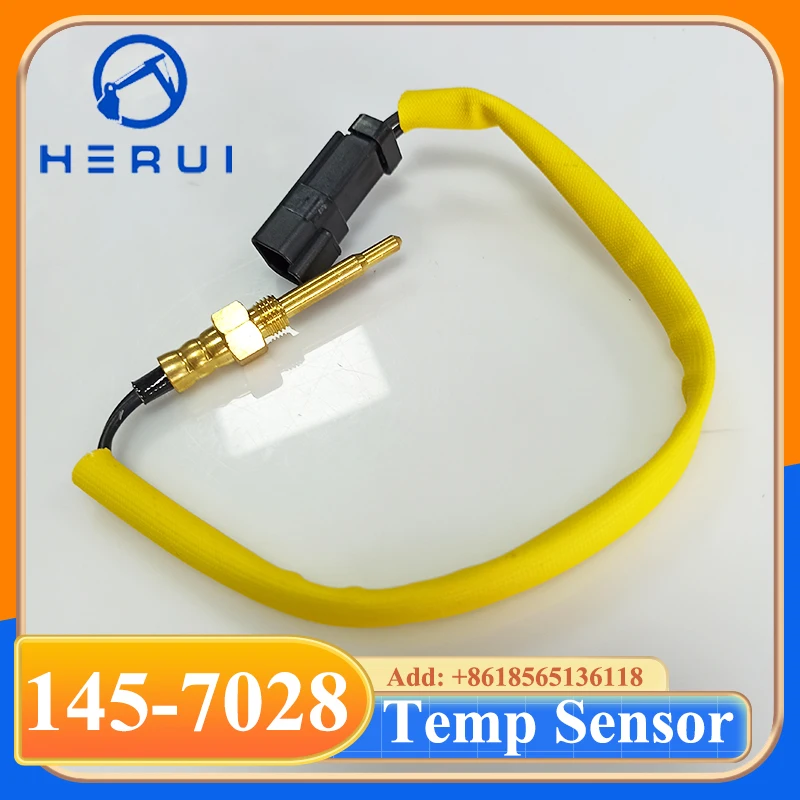 

145-7028 1457028 Water Temperature Sensor For 2384C 525C 535C 545C 559C 966H