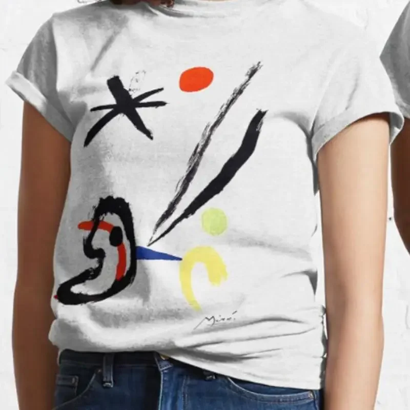 Футболка Miro Painting Art 100 из премиального хлопка