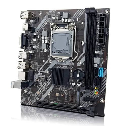 Imagen 2 del producto Placa base ZSUS B75 LGA 1155 placas base de escritorio compatible con RAM DDR3 con interfaz NVME M.2 USB3.0 SATA3.0