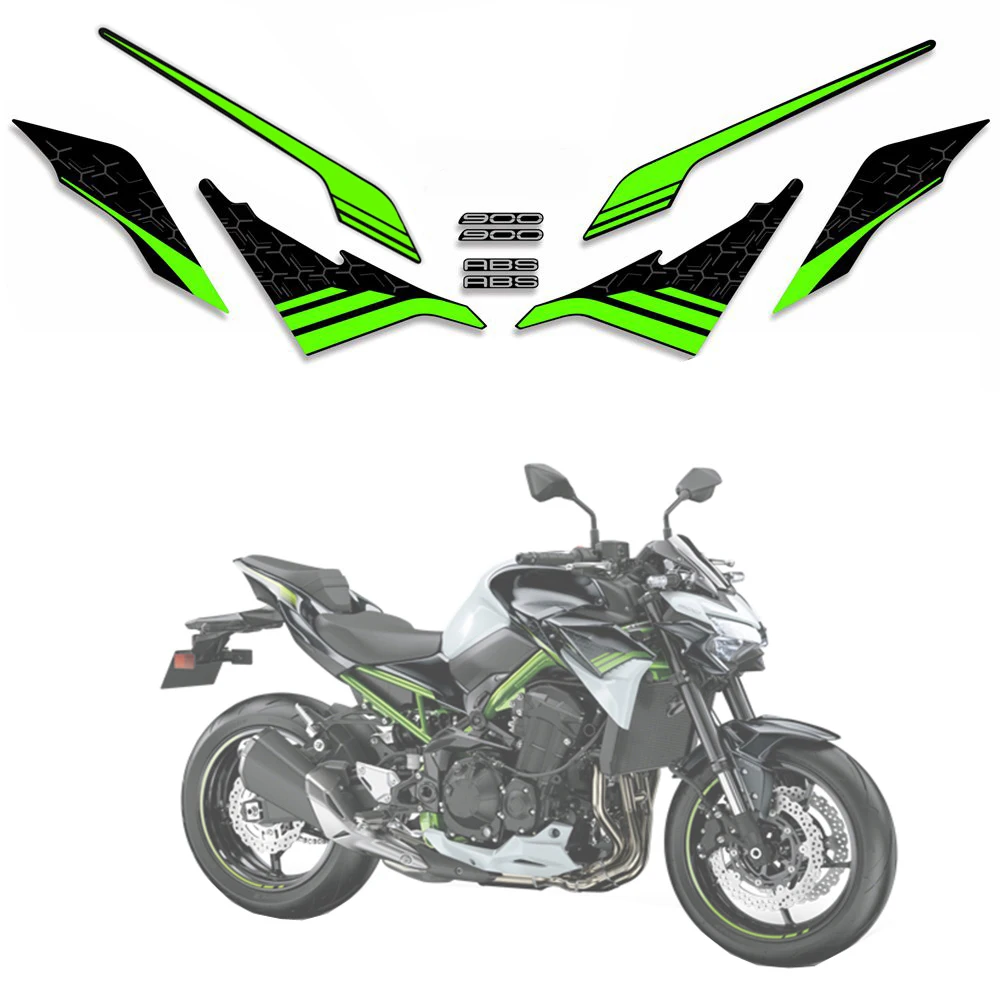 Kit de pegatinas de carenado para motocicleta, accesorios para KAWASAKI Z900 Z, 900, ZR900-F