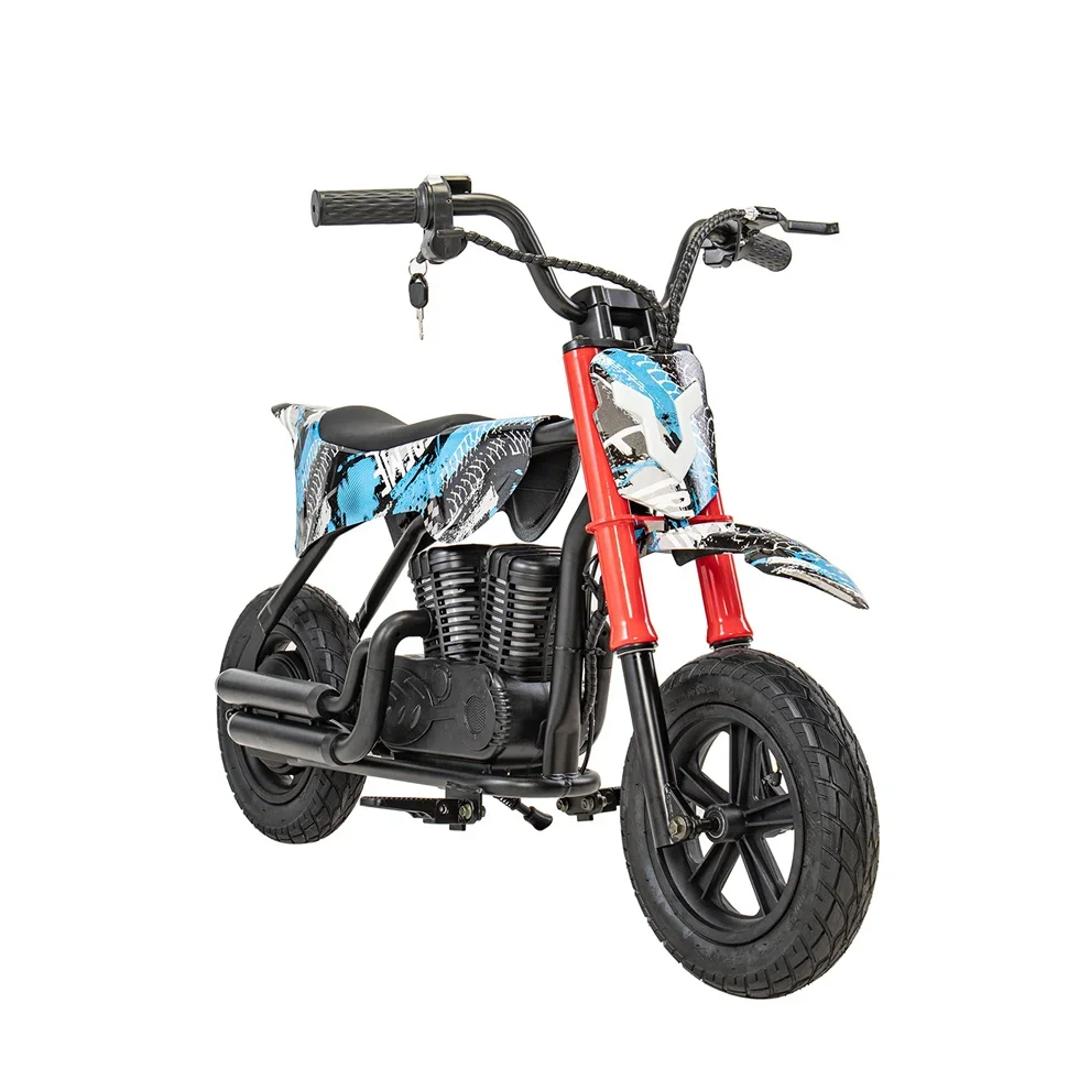 2024 Factory Manufacturing Children's Electric 24V Battery Mini Motor Big Toy Minibike Pocketbikes Bike E-Motorcycle For Kids