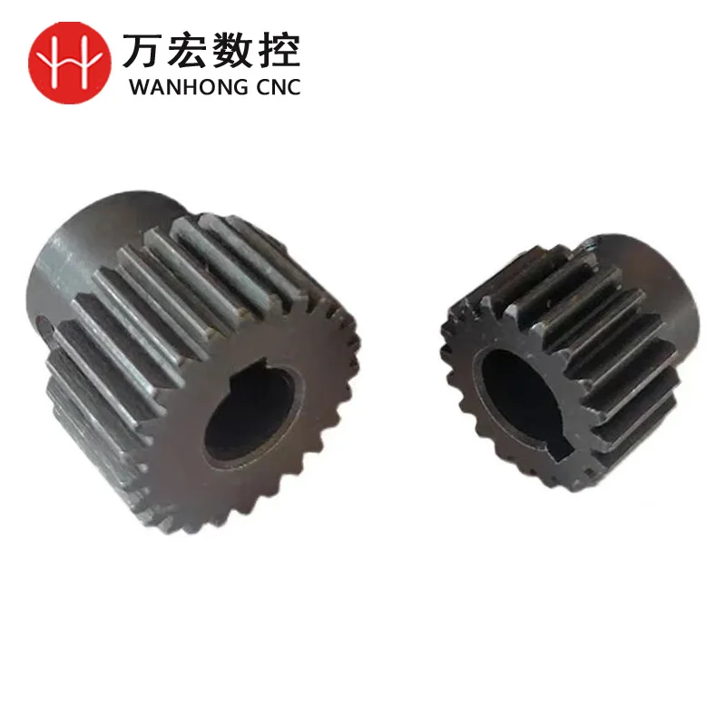 20 teeth 25 teeth Gear Pinion With Keyway Hole Bore Motor Gear Transmission Parts