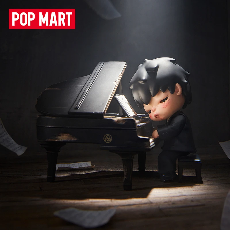 

POPMART Hirono Fashionable Piano Master Collectible Figure Trendy Toy Display Gift Action Figure Collectible Trendy Toy