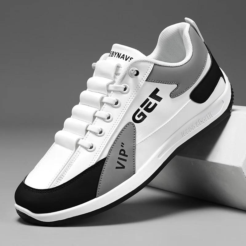 

HKDQ Men Big Size Slip on Sneakers Waterproof Non Slip Running Shoes Lightweight Comfort Walking Shoes New Tennis Sneakers