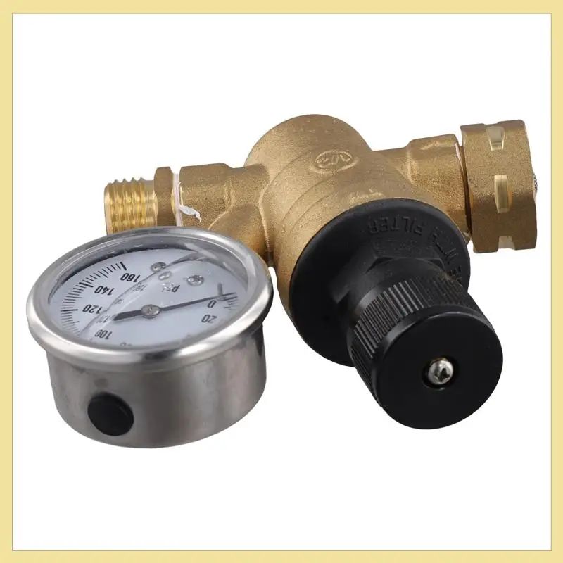 

High Quality RV Water Pressure Regulating Valve Adjustable Pressure Reducing Valve For Camper Van Travel Trailers