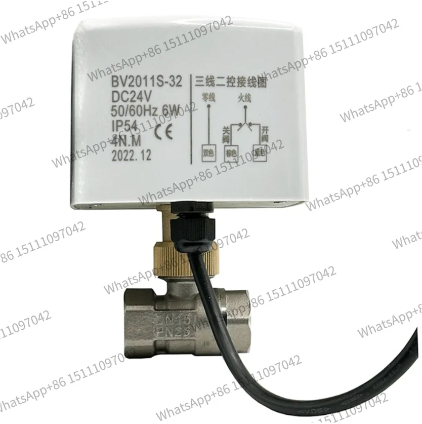 DN15 DN20 DN25 304 Stainless Steel Ball Valve Three Wires one Control Stainless Steel Motorized Ball Valve AC220V