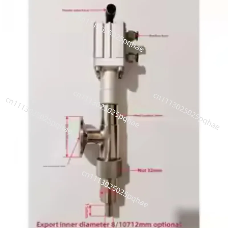 Filling Machine Accessories 304 316 Filling Head with Blow-back Suction Anti-drip Filling Head