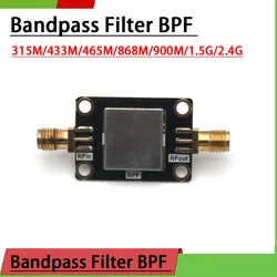 BPF Band Pass Filter 315M 433M 868M 900M 1090M 1.5G 2.4G 2.4G Bandpass filter LC filtering FOR RFID SDR remote control GPS WIFI