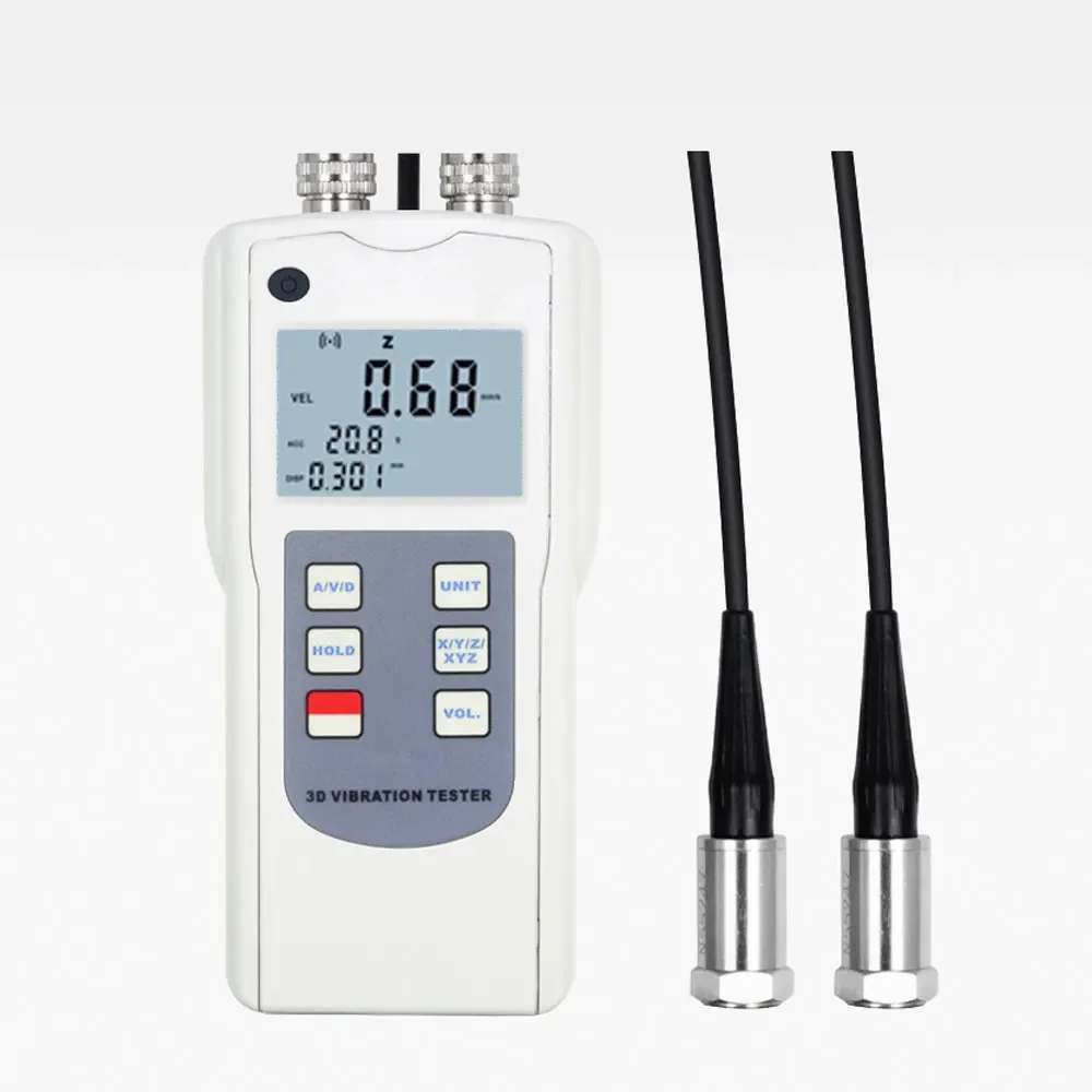 

Vibration Tester AV-160D-2 Dual channel Digital Vibration Meter