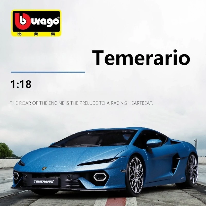 

Bburago 1:18 Temerario спортивный автомобиль высокая имитация литья под давлением автомобиля модель из металлического сплава украшение автомобиля коллекция подарочная игрушка
