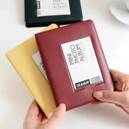 Imagen 2 del producto 64 bolsillos para Mini álbum de fotos instantáneo de 3 pulgadas, estuche para Fujifilm Instax Mini 12 Film 11 7s 8 25 50s 90 Instax Mini Film