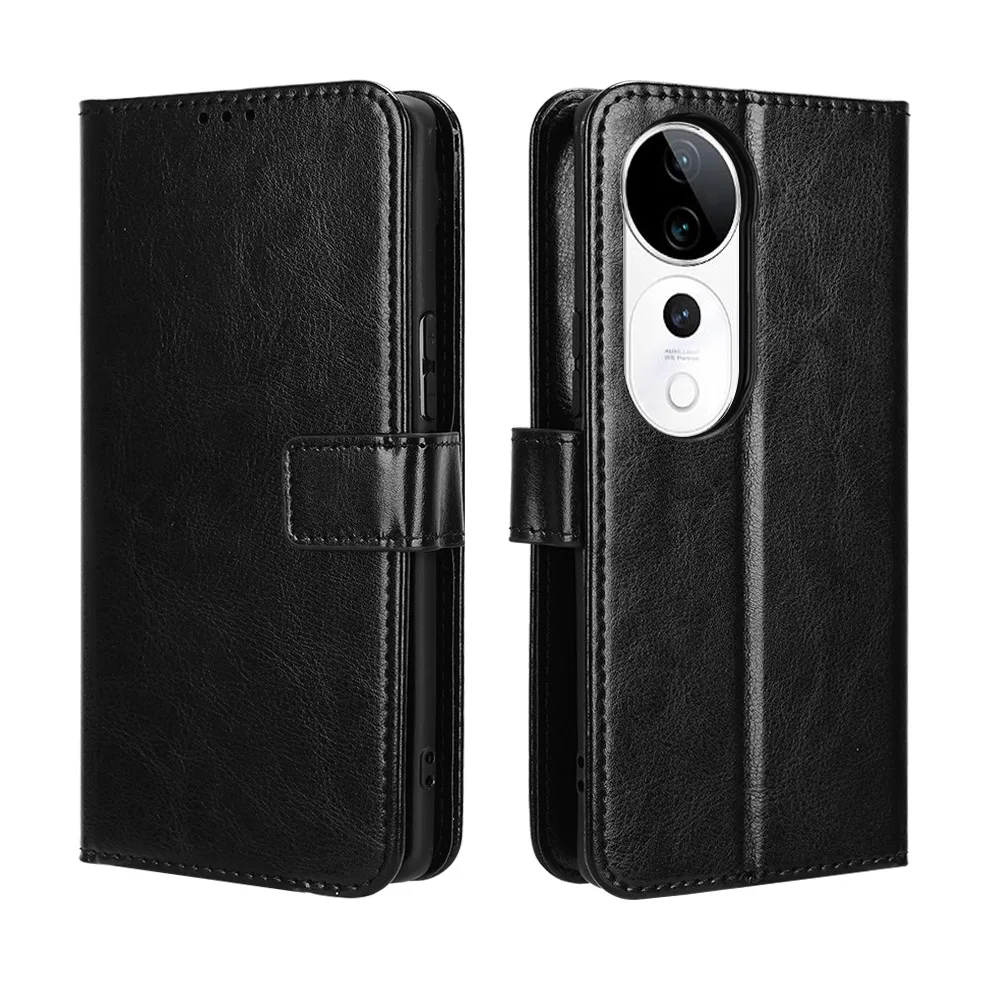 For VIVO S19 Pro 5G Flip Case Fashion is on Sale PU Leather Cover for vivo V40 5G Cover Business Card Slots Phone Bag