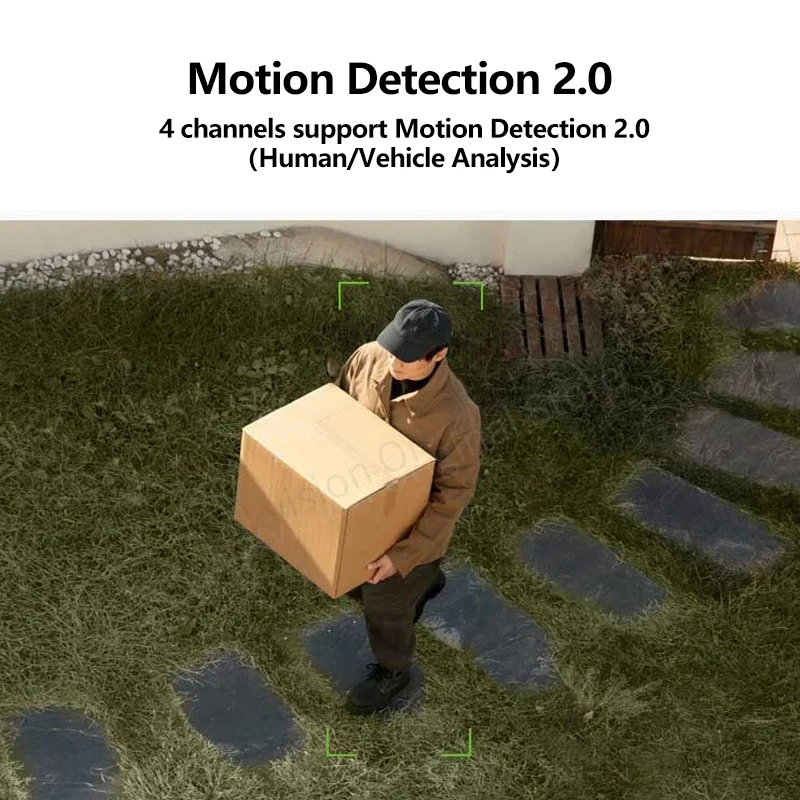 Hikvision 8 canali 1U 8 PoE 4K NVR Ricerca/Riproduzione intelligente Rilevazione movimento a 4 canali H.265+ Videoregistratore di rete DS-7608NI-Q1/8P