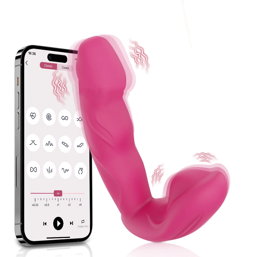 Bluetooth Wear Vibrator for Women Panties APP Controlled Clitoris Stimulator G Spot Vagina Massager Adult Goods Sex Toys