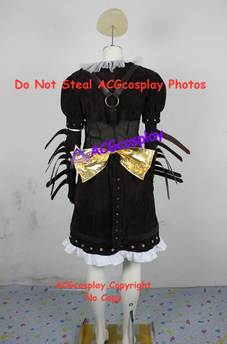 Alice Madness Returns Alice steam dress Cosplay Costume acgcosplay include stockings