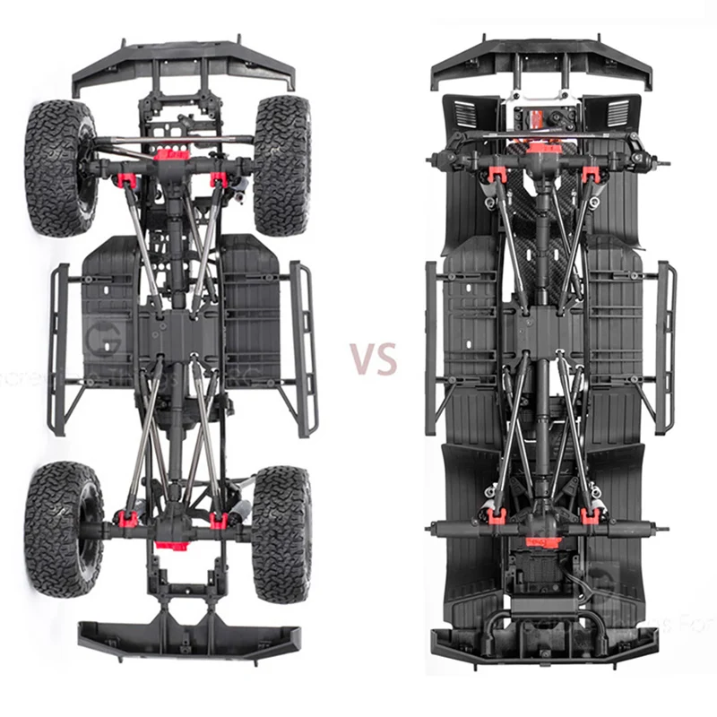 GRC Before/rear Fender Tire Cover Lining Modification for 1/10 RC Crawler Car Traxxas TRX4 Defender AXIAL SCX10 II 90046 Parts