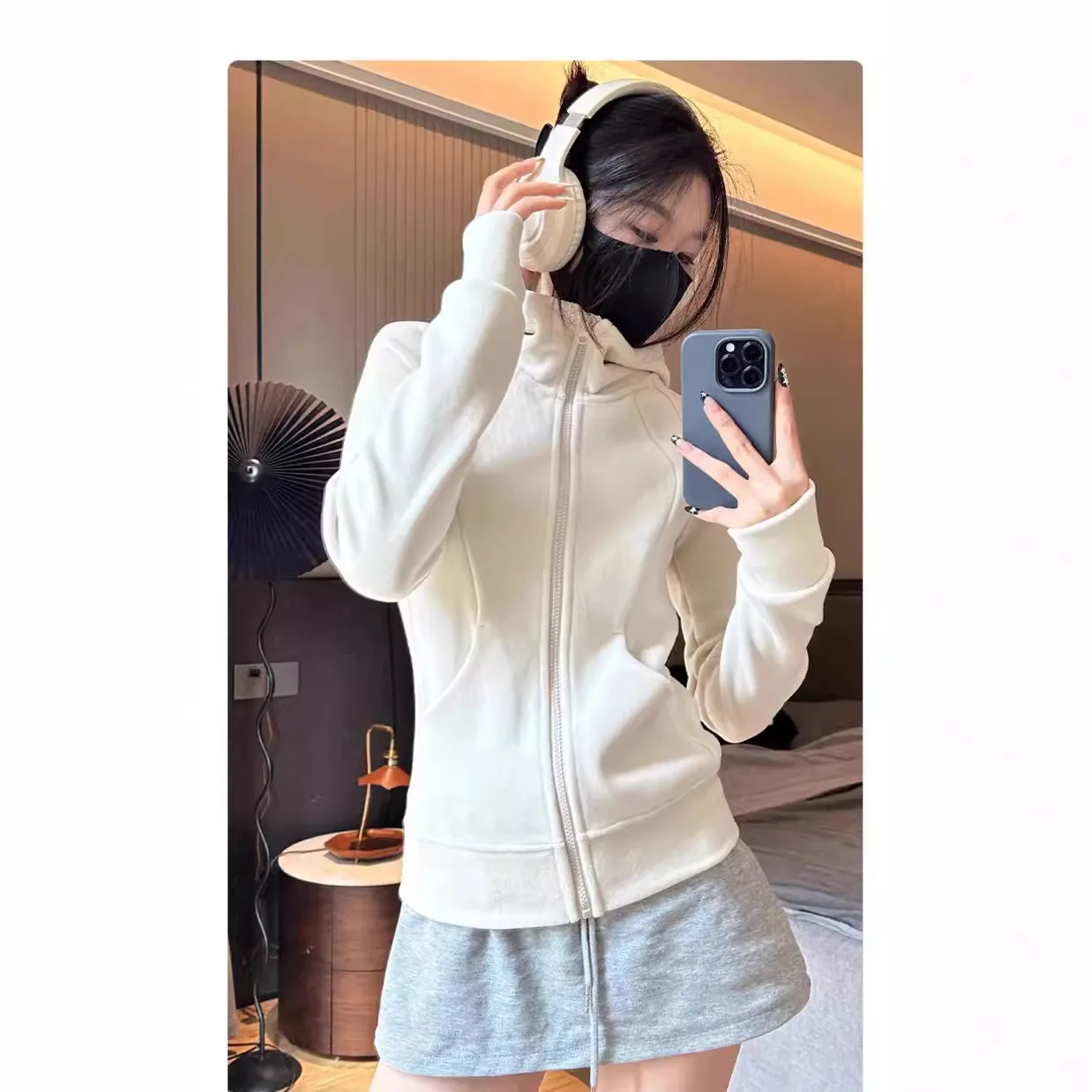 2025 New Slim-fit Sweater Women's Autumn and Winter Waist Zipper Cardigan Jacket Women